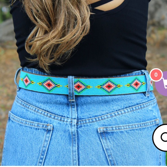 Sambboho beaded belt NWOT - Picture 4 of 9